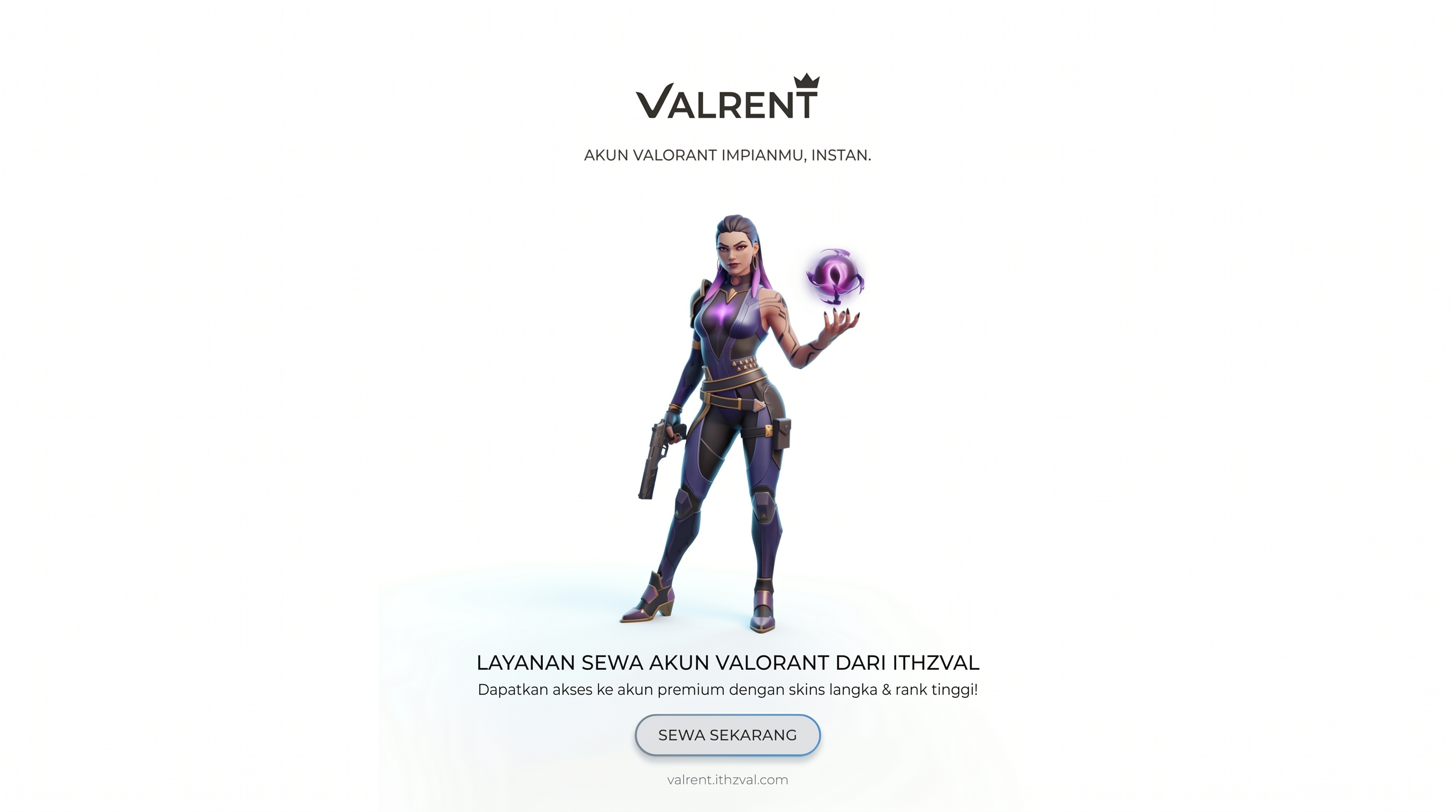 Sewa Akun Valorant Murah VALSKUY