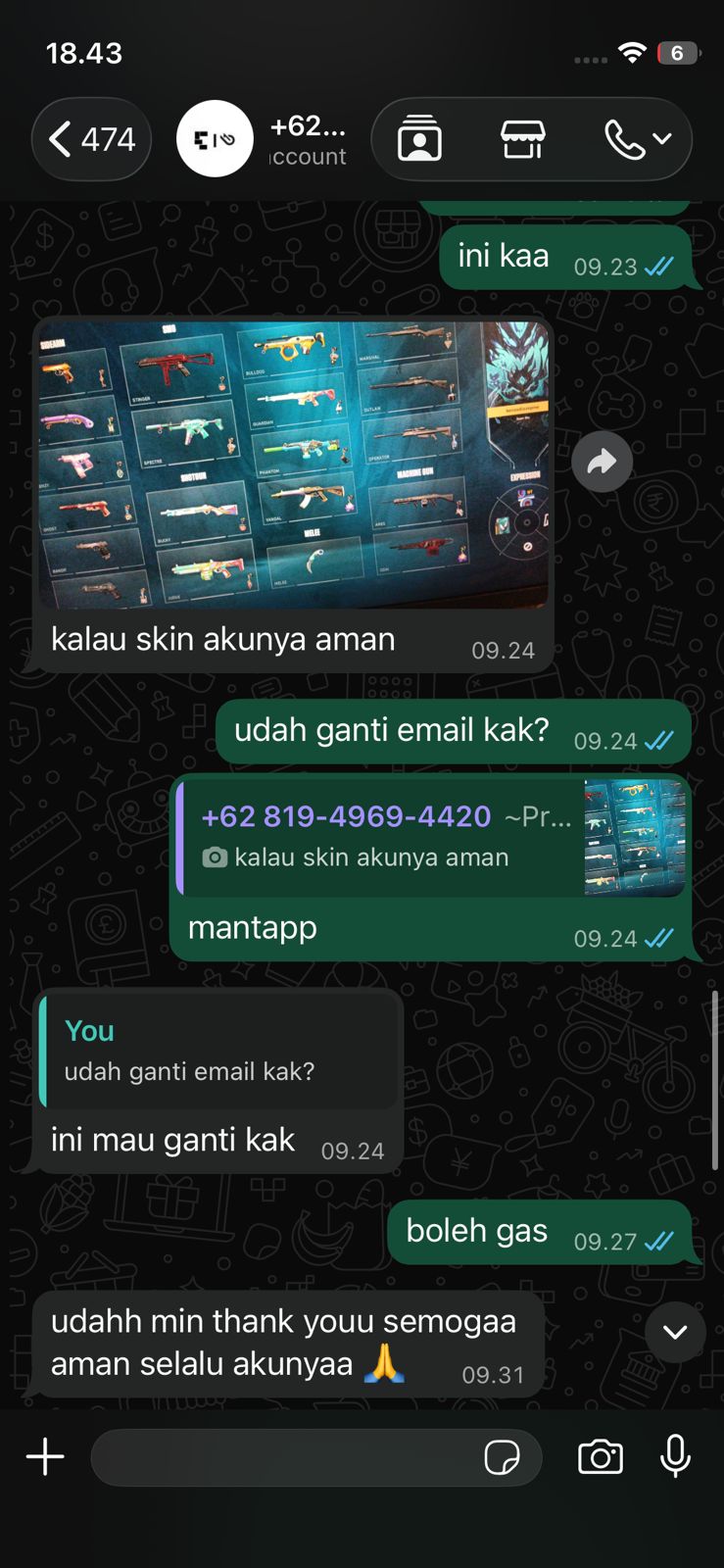 Testimoni akun Valorant rank tinggi VALSKUY